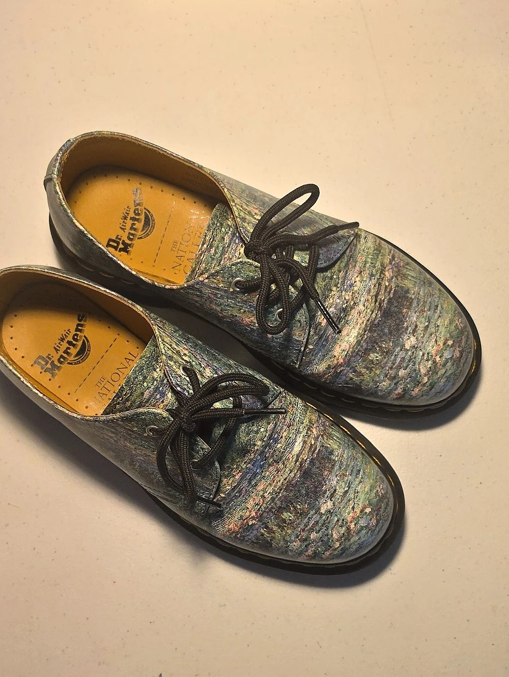 Rare Dr. Martens 1461 Monet National Gallery Edition EU 39